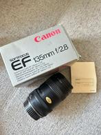 Te koop Canon EF 135 mm f/2.8SF lens, Ophalen of Verzenden, Zo goed als nieuw, Telelens