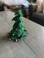 kerst 035 gehaakte kerstboom, hoogte 18 cm, Ophalen of Verzenden, Gebruikt