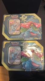 Venusaur & Celebi Tag Team Tin (2x Team Up Packs), Hobby en Vrije tijd, Verzamelkaartspellen | Pokémon, Ophalen of Verzenden, Zo goed als nieuw