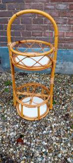 Vintage Rotan/Bamboe 70ties Dranken/Wijnhouder, Ophalen