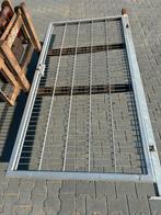 Dubbelgaas galvaniseerde poort / hekwerk, Tuin en Terras, Ophalen, Gebruikt, IJzer