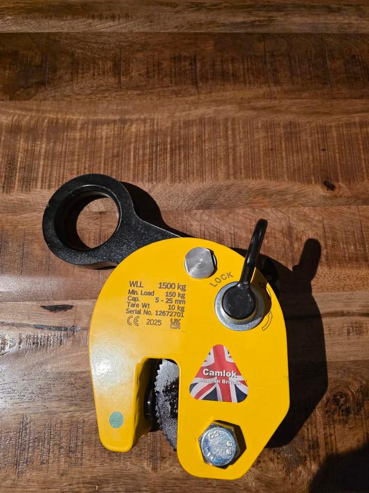 Camlok Platenklem - Nieuw, Doe-het-zelf en Verbouw, Gereedschap | Handgereedschap, Ophalen of Verzenden
