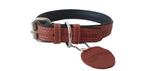 WAUDOG Soft Halsband Leder Bruin M Nekomtrek 38-49 cm -35%!, Nieuw, Ophalen of Verzenden, Handgemaakt