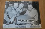 Elvis Presley Poplar Joe Cuoghi Dewey Phillips WHBQ poster, Ophalen of Verzenden, Gebruikt, Poster, Artwork of Schilderij