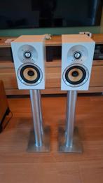 B&W CM1 set met RVS stands Bowers&Wilkins, Ophalen, Zo goed als nieuw, Bowers & Wilkins (B&W), 120 watt of meer