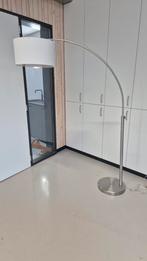 Booglamp RVS, Huis en Inrichting, Lampen | Vloerlampen, Ophalen, Gebruikt, Metaal, Modern