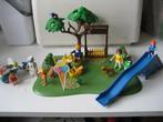 playmobil ijskar met terras in park, Kinderen en Baby's, Ophalen of Verzenden, Zo goed als nieuw