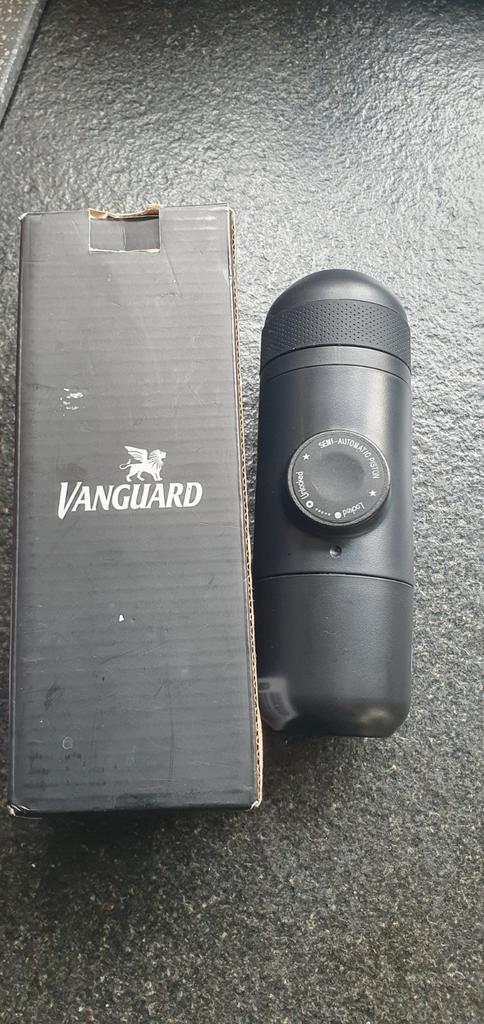 Vanquard portable espresso apparaat koffiemaker cups, Witgoed en Apparatuur, Koffiezetapparaten, Gebruikt, Espresso apparaat, Ophalen of Verzenden