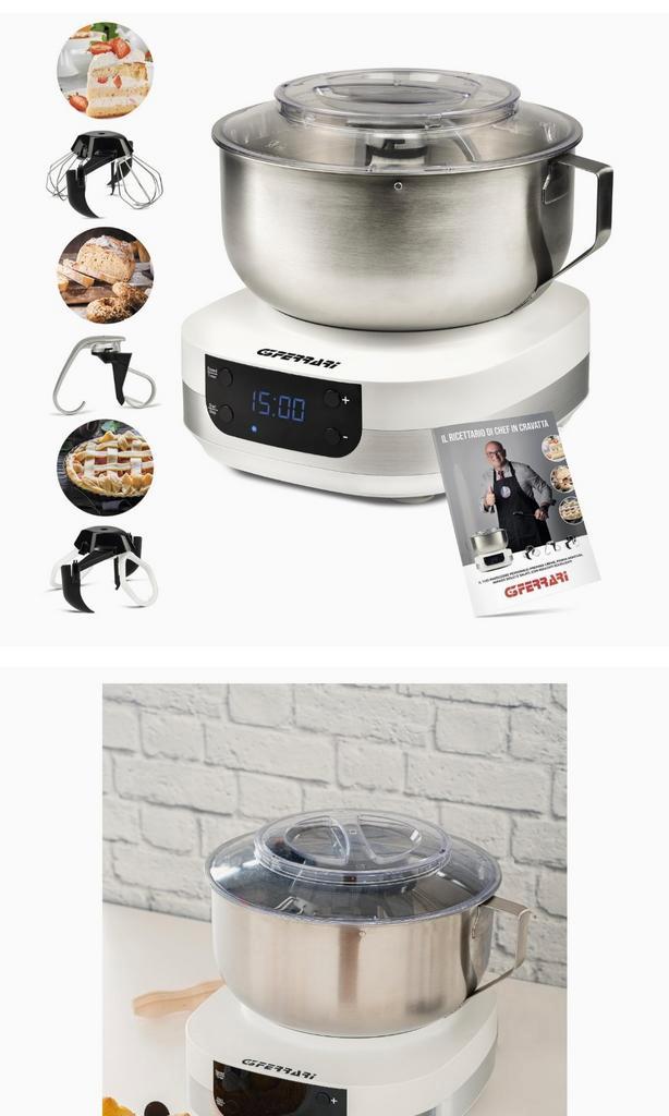 G3 Ferrari Keukenmixer - Krachtig en Veelzijdig!, Witgoed en Apparatuur, Keukenmixers, Gebruikt, 2 tot 3 liter, 3 snelheden of meer