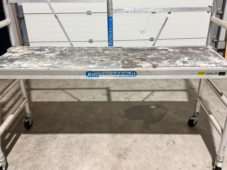 2 Rolsteigers te koop, Doe-het-zelf en Verbouw, Steigers, Gebruikt, Rolsteiger of Kamersteiger, 2 tot 5 meter, Ophalen