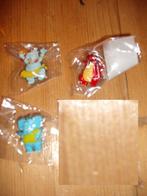 Walibi pretpark draak nijlpaard figuren pins set rubber, Verzamelen, Speldjes, Pins en Buttons, Ophalen of Verzenden, Zo goed als nieuw