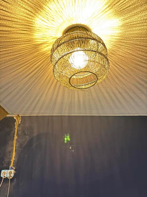 Hanglamp l Diamantpatroon, Huis en Inrichting, Lampen | Plafondlampen, Zo goed als nieuw, Ophalen of Verzenden
