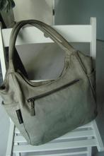 FRED DE LA BRETONIERE TAUPEKLEUR LEREN TAS 40X30cm, Sieraden, Tassen en Uiterlijk, Tassen | Damestassen, Verzenden, Gebruikt, Overige kleuren