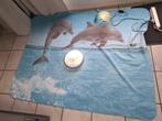 Fleecedeken en lampen dolfijnen, Ophalen of Verzenden, Gebruikt, Wanddecoratie
