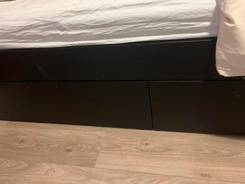 Brimes Ikea Bedframe + matras + matras topper 140 x 200 - afbeelding 4