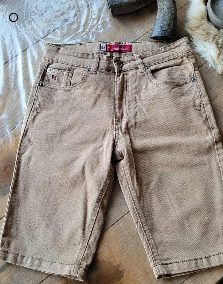 Blue Rebel, korte spijkerbroek, maat 158, Kinderen en Baby's, Kinderkleding | Maat 158, Zo goed als nieuw, Jongen, Broek, Ophalen of Verzenden