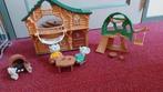 Sylvanian Families Blokhut / lodge / vakantiehuis, Ophalen, Zo goed als nieuw, Toebehoren