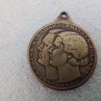 Penning huwelijk Prinses Juliana en Bernard, Postzegels en Munten, Penningen en Medailles, Ophalen of Verzenden, Overige materialen