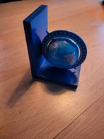 Boekensteun Globe Hout - Wereldbol Decoratie, Huis en Inrichting, Woonaccessoires | Wereldbollen, Ophalen of Verzenden, Gebruikt