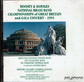 Hafabra- national Brassband Champignonship 1991 GB beschikbaar voor biedingen