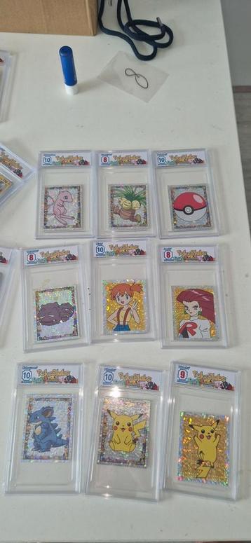 Graded pokemon kaarten slabs collectie  beschikbaar voor biedingen