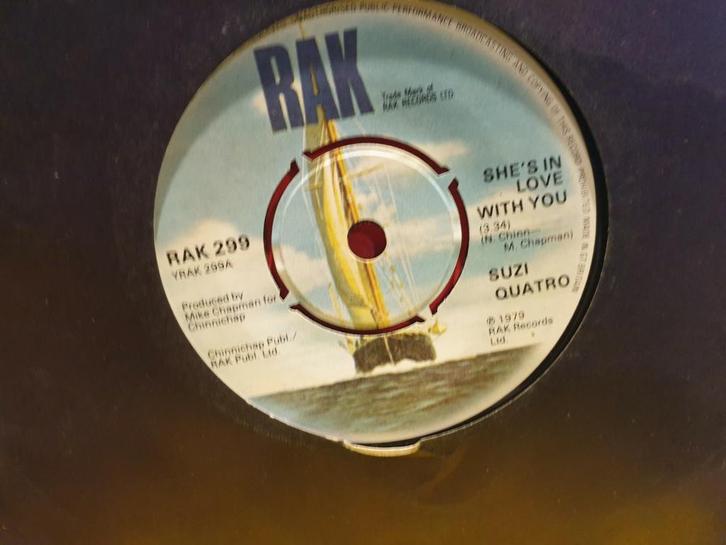 Suzi Quatro - She's in love with you (c5), Cd's en Dvd's, Vinyl Singles, Ophalen of Verzenden