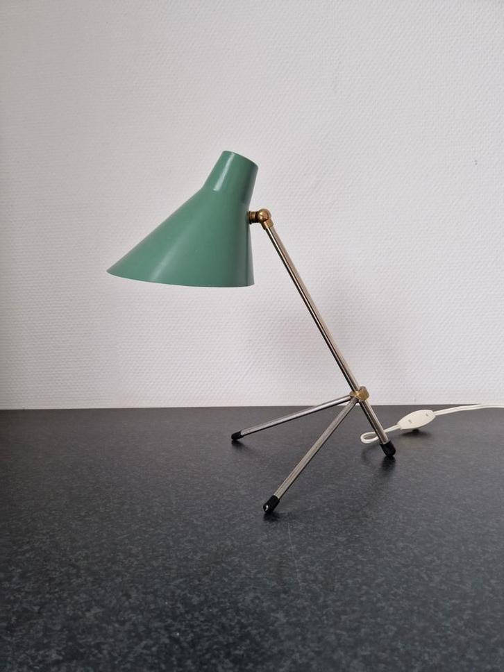 Vintage cocotte / grasshopper tafellamp verstelbaar, Huis en Inrichting, Lampen | Tafellampen, Zo goed als nieuw, Ophalen of Verzenden