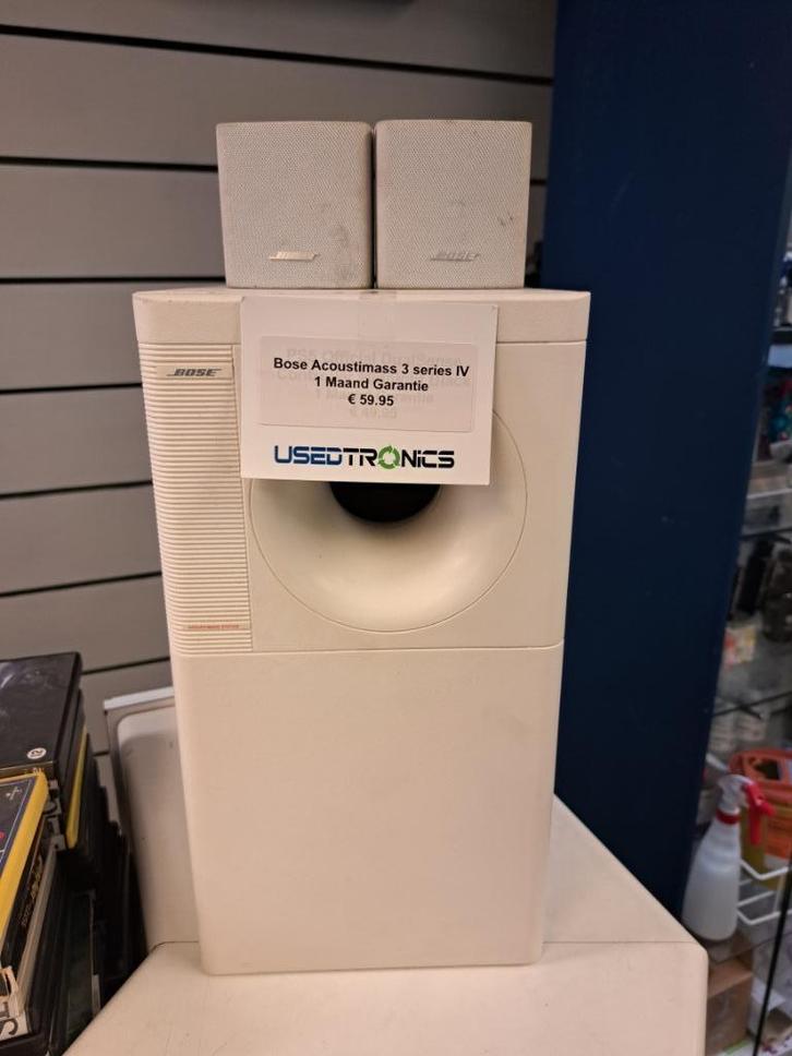 Bose Acoustimass 3 series, Audio, Tv en Foto, Luidsprekers, Gebruikt, Center speaker, Bose, Ophalen of Verzenden