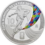 Spanje 10 euro 2025 WK Voetbal 2026 in Canada, Zilver Ag 925