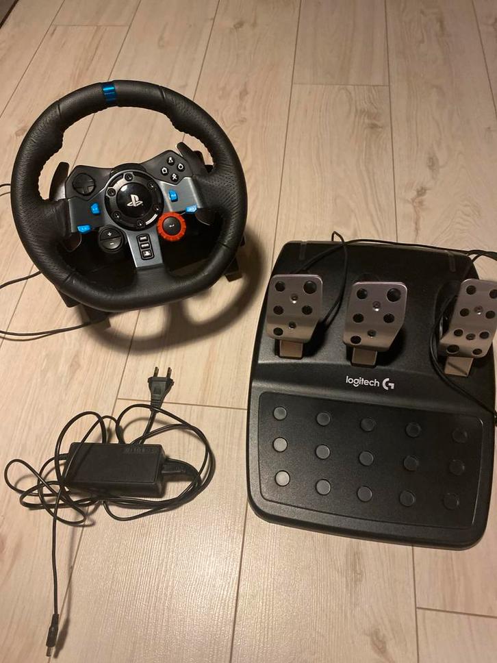 Logitech Racestuur, Spelcomputers en Games, Spelcomputers | Sony PlayStation Consoles | Accessoires, Zo goed als nieuw, Ophalen of Verzenden