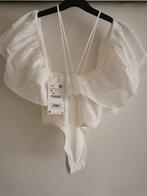 ZARA badpak met volants mt. S/M, Verzenden, Nieuw, Badpak, Wit