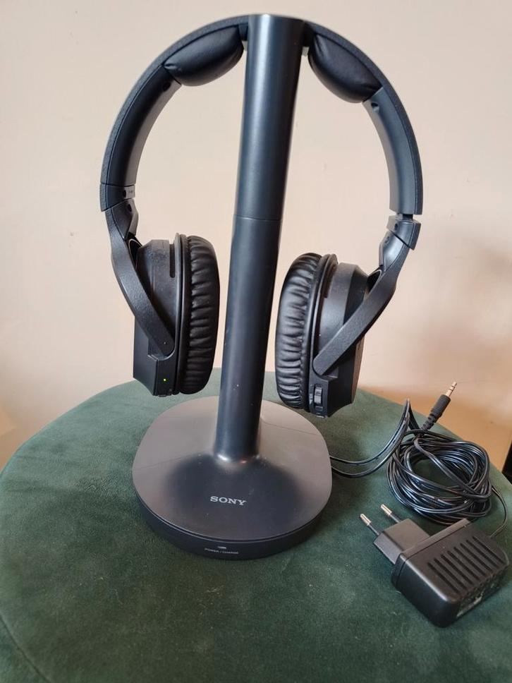 Sony Draadloze Hoofdtelefoon MDR-RF895R, Audio, Tv en Foto, Koptelefoons, Gebruikt, Over oor (circumaural), Sony, Draadloos, Bluetooth