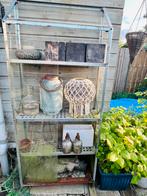 Glazen Kas.Vintage Ikea. Incl inhoud., Tuin en Terras, Bergingen en Tuinkasten, Ophalen, Gebruikt