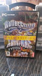 ROLLERCOASTER TYCOON 3 GOLD EDITION PC CD-ROM, Spelcomputers en Games, Games | Pc, 1 speler, Ophalen of Verzenden, Zo goed als nieuw