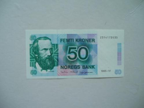 1537. Noorwegen, 50 kroner (1984-1995) Vinje., Postzegels en Munten, Bankbiljetten | Europa | Niet-Eurobiljetten, Los biljet, Overige landen