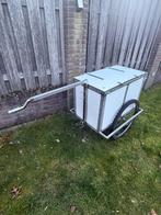 FIETSKAR. VISKAR van RVS/trespa, Ophalen, Zo goed als nieuw, Bagagekar, 80 kg of meer