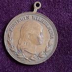 Medaille 1890 Prinses Wilhelmina en Regentes Emma