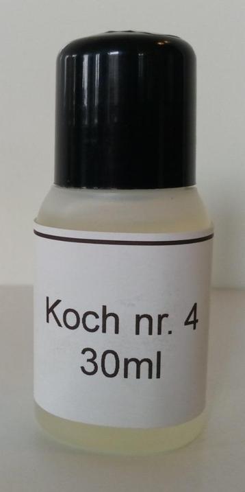 Koch klokolie nr. 4 of 5 in 10 en 30 ml. beschikbaar voor biedingen