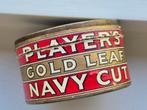 Players Gold Leaf Navy Cut Tobacco Cigarettes blikje Vol, Verzamelen, Blikken, Ophalen of Verzenden, Zo goed als nieuw, Overige