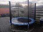 Trampoline met veiligheidsnet, Ophalen of Verzenden, Gebruikt