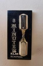KLM Schiphol VIP Contest 1980 zandloper - Kwadraat, Ophalen of Verzenden, Gebruikt, Overige typen