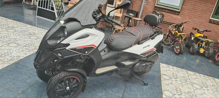 Gilera Fuoco 500 LT - Custom Zadel, Nieuwe Banden, Fietsen en Brommers, Snorfietsen en Snorscooters, Gebruikt, Gilera, Benzine