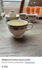 Wedgwood Carlton Kop & Schotel, Huis en Inrichting, Keuken | Servies, Gebruikt, Ophalen of Verzenden, Wedgwood, Kop(pen) en/of Schotel(s)