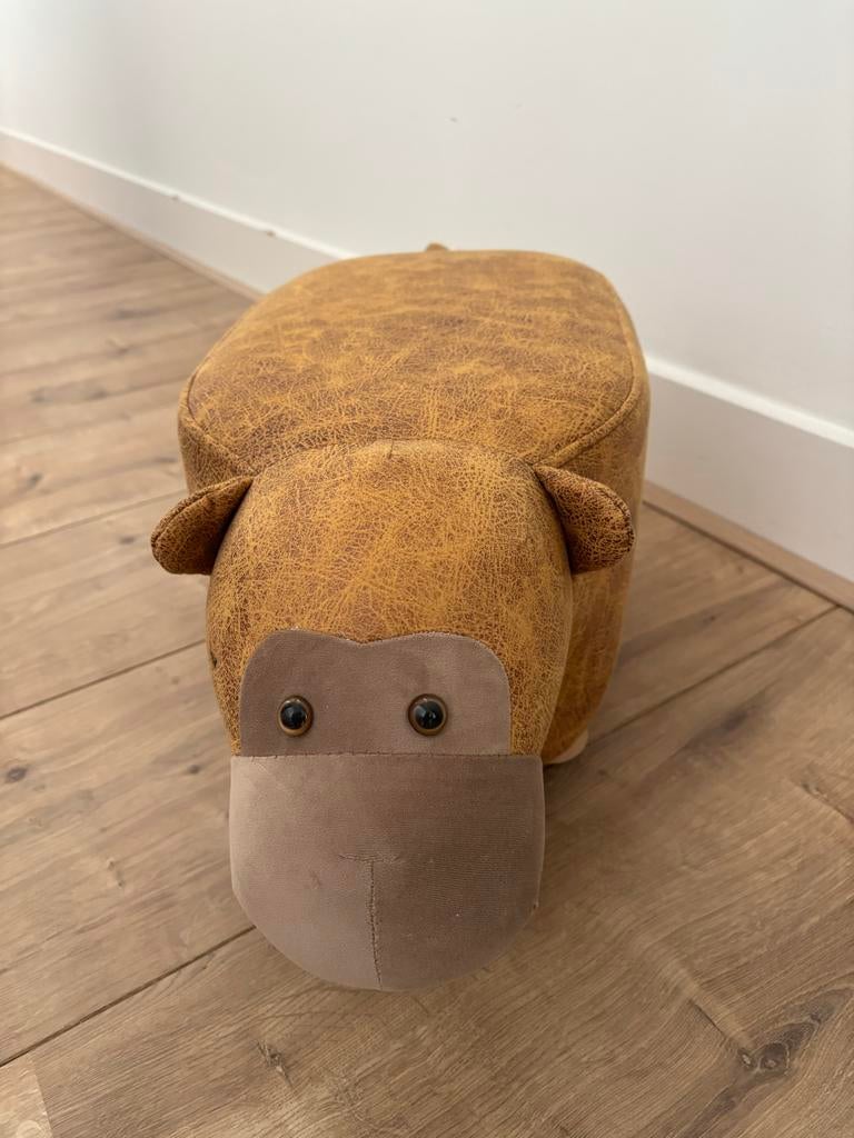 Leuk Kinderkamer Krukje - Dieren Design, Huis en Inrichting, Banken | Voetenbanken en Poefen, Ophalen, Minder dan 50 cm, Gebruikt