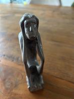Afrikaans beeldje aap hout, Ophalen of Verzenden