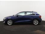 Audi A3 Sportback 30 TFSI Advanced edition 110 PK, 65 €/maand, Stof, Blauw, Origineel Nederlands