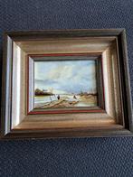 Schilderij op paneel naar andries van leeuwen kp694, Ophalen of Verzenden