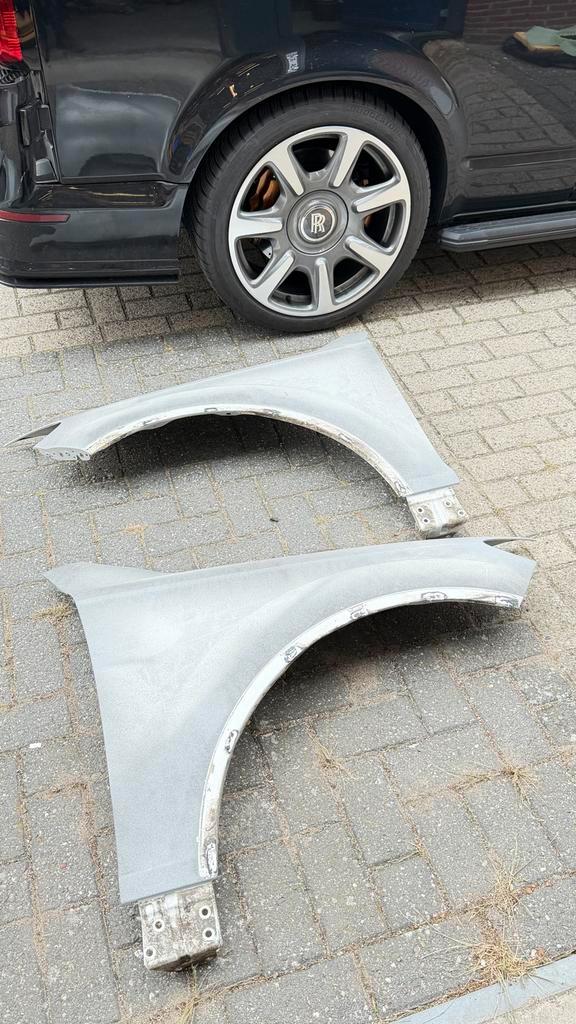 Audi Q7 4L  voorscherm Spatborden - linker / rechter, Auto-onderdelen, Carrosserie en Plaatwerk, Spatbord, Audi, Voor, Gebruikt