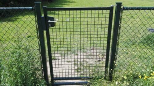 Nieuwe Looppoort / Tuinpoort / Draaipoort 100x125 Groen, Tuin en Terras, Tuinpoorten, Nieuw, Looppoort, IJzer, 100 tot 150 cm
