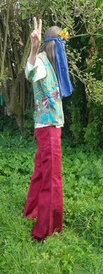 Een super Hippie Outfit, met nieuwe broek, mt. 38. 6 delig, Carnaval, Maat 38/40 (M), Ophalen of Verzenden, Zo goed als nieuw